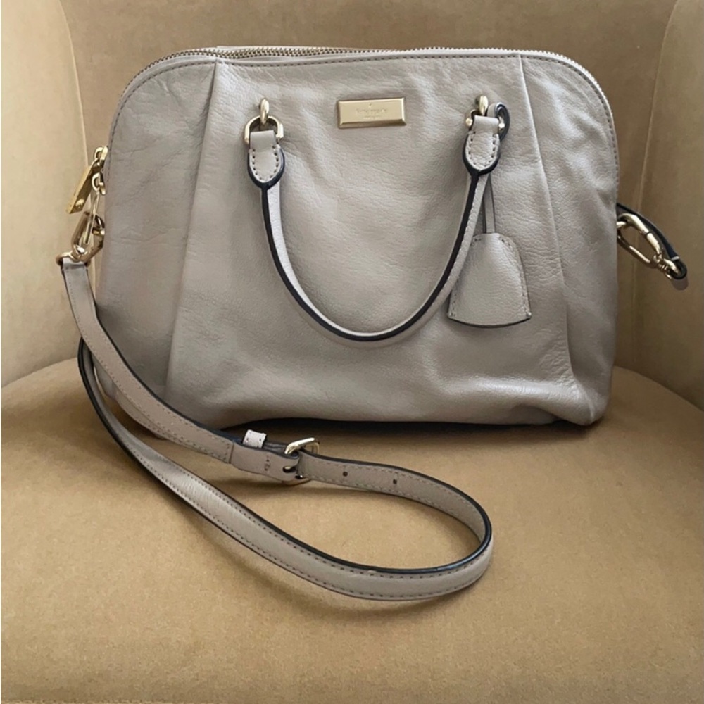 Kate Spade Taupe Leather Bag